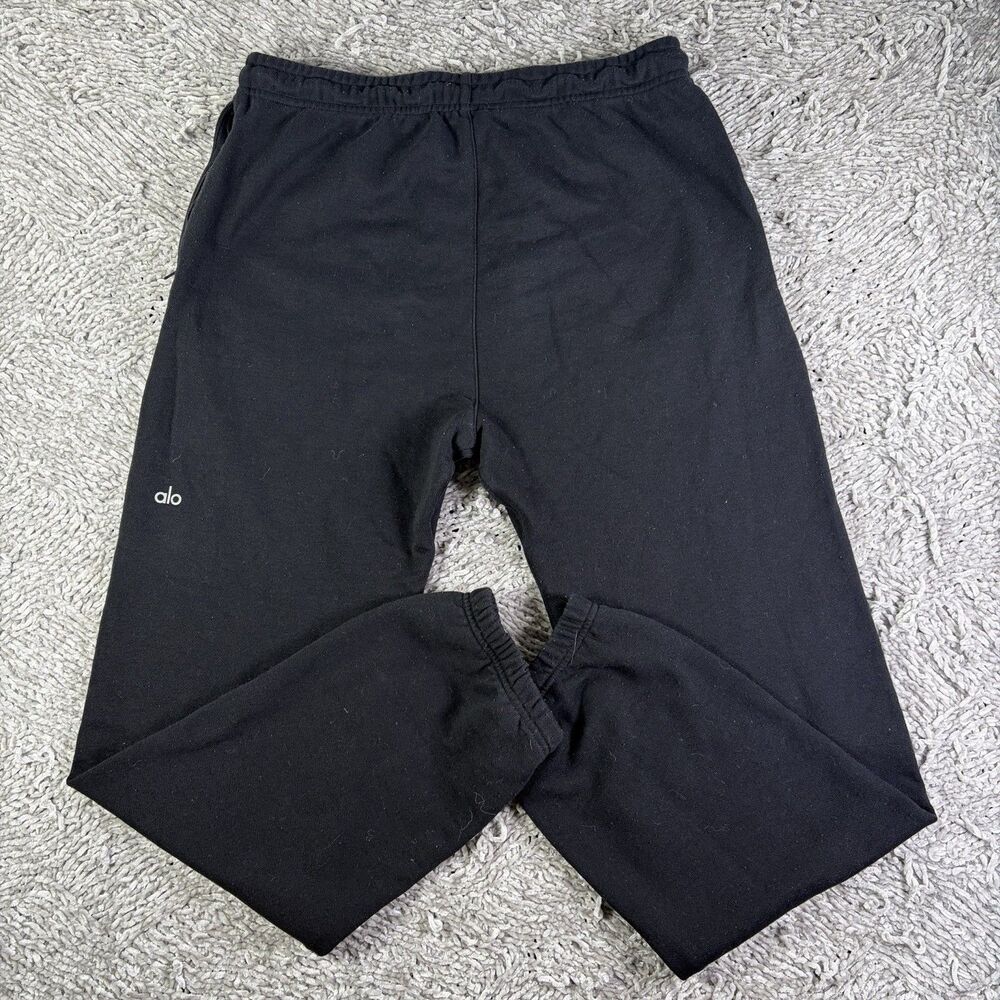 ALO Yoga Sweatpants Mens Black Training Activewear Gym Running Winter Stretch